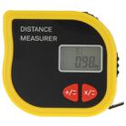 CP-3001 Ultrasonic Distance Measurer Laser Point with 1m Tape Measurer - 1