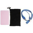 High Speed 2.5 inch HDD SATA & IDE External Case, Support USB 3.0(Pink) - 6