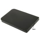 2.5 inch SATA HDD External Case, Size: 126mm x 75mm x 13mm (Black) - 4