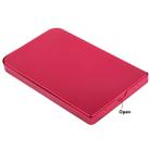 2.5 inch SATA HDD External Case, Size: 126mm x 75mm x 13mm (Red) - 4