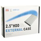 2.5 inch SATA HDD External Case, Size: 126mm x 75mm x 13mm (Red) - 7