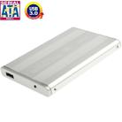 High Speed 2.5 inch HDD SATA External Case, Support USB 3.0(Silver) - 1