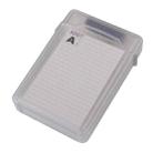3.5 inch Hard Drive Disk HDD SATA IDE Plastic Storage Box Enclosure Case(Grey) - 3