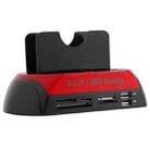 All in 1 Dual 2.5 inch/3.5 inch SATA/IDE HDD Dock Station with Card Reader & Hub - 2