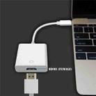 15cm USB-C / Type-C 3.1 Male to HDMI Female Adapter Cable, For Macbook 12 inch / Chromebook Pixel 2015 - 3