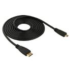 1.8m Mini HDMI Male to Micro HDMI Male Adapter Cable - 1