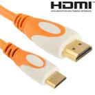 1.5m Gold Plated Mini HDMI to 19 Pin HDMI Cable, 1.4 Version, Support 3D / HD TV / XBOX 360 / PS3 / Projector / DVD Player etc(Orange) - 1