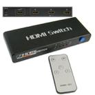 3 Ports 1080P HDMI Switch, 1.3 Version, Support HD TV / Xbox 360 / PS3 etc(Black) - 1