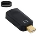 Mini DisplayPort Male to HDMI Female Adapter, Size: 4cm x 1.8cm x 0.7cm(Black) - 1