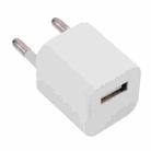 USB Charger (Only Europe Socket Plug)(White) - 1