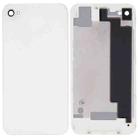 Back Cover for iPhone 4 (CDMA)(White) - 1