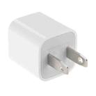 Original US Socket Plug USB Charger(White) - 2