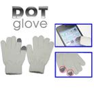 Dot Gloves of touch screen for iPhone 5, iPhone 4 & 4S, iPhone 3G/3GS, iPhone, iPad, BlackBerry(White) - 1