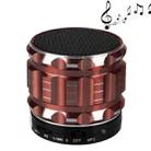 S28 Metal Mobile Bluetooth Stereo Portable Speaker with Hands-free Call Function(Brown) - 1
