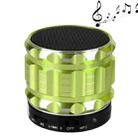 S28 Metal Mobile Bluetooth Stereo Portable Speaker with Hands-free Call Function(Green) - 1