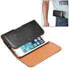 Horizontal Style Lamb Skin Texture Waist Bag with Back Splint for iPhone 4 / 4S / 3G / 3GS - 1