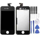 Digitizer Assembly (LCD + Frame + Touch Pad) for iPhone 4(Black) - 1