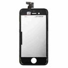 Digitizer Assembly (LCD + Frame + Touch Pad) for iPhone 4(Black) - 3