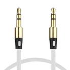 1m Aux Audio Cable 3.5mm Male to Male, Compatible with Phones, Tablets, Headphones, MP3 Player, Car/Home Stereo & More(White) - 1