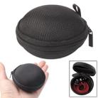 Grid Style Carrying Bag Box for Headphone / Earphone(Black) - 1
