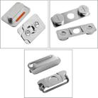 Original Volume Key + Mute Switch Button Key + Lock Button Power Key Switch ON / OFF for iPhone 4S - 3