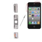 Original Lock Button Power Key Switch ON / OFF + Mute Switch Button Key + Volume Key for iPhone 4S - 1