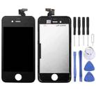 Digitizer Assembly (Original LCD + Frame + Touch Pad) for iPhone 4S (Black) - 1