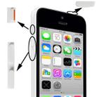 3 in 1 Mute Button + Power Button + Volume Button for iPhone 5C(White) - 1