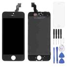 Digitizer Assembly (Original LCD + Frame + Touch Panel) for iPhone 5C(Black) - 1