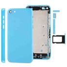 Full Housing  Chassis / Back Cover with Mounting Plate & Mute Button + Power Button + Volume Button + Nano SIM Card Tray for iPhone 5C - 1