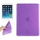 Smooth Surface TPU Protective Case for iPad Air (Dark Purple) - 2