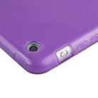 Smooth Surface TPU Protective Case for iPad Air (Dark Purple) - 5