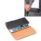 Crazy Horse Texture Vertical Flip Leather Case / Waist Bag with Back Splint for iPhone 5S & SE - 1