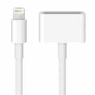 Seiko Edition 30 Pin Female to Male  Charging Cable Adapter, Length: 20cm(White) - 1