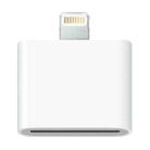 30 Pin Female to 8 Pin Male Adapter for iPhone(White) - 1