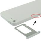 Original Sim Card Tray Holder for iPhone 5(Silver) - 1