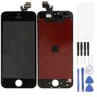 Original LCD Screen for iPhone 5 Digitizer Full Assembly with Frame (Black) - 1