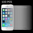100 PCS for iPhone SE & 5 & 5S & 5C 0.26mm 9H Surface Hardness 2.5D Explosion-proof Tempered Glass Film - 1