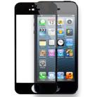 Tempered Glass Protective Film for iPhone 5 & 5S & 5C(Black) - 1