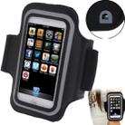 Sports Armband Case with Earphone Hole for iPhone 5 & 5C & 5S(Black) - 1