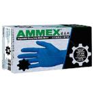 100 PCS AMMEX Durable Disposable Nitrile Rubber Gloves - 7
