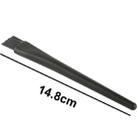 Electronic Component 11 Beam Round Handle Antistatic Cleaning Brush, Length: 14.8cm(Black) - 4