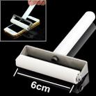 6cm Manual Dust Remove Silicone Roller for iPhone 5 & 5C & 5S / Galaxy S IV mini / i9190 / i9192(White) - 2