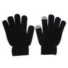 Two Finger Touch Screen Touch Gloves, For iPhone, Galaxy, Huawei, Xiaomi, HTC, Sony, LG and other Touch Screen Devices(Black) - 2