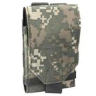 Camouflage Army Combat Travel Utility Hook and Loop Fastener Belt Pouch Bum Bag Mobile Phone Money(Green) - 3