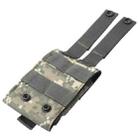 Camouflage Army Combat Travel Utility Hook and Loop Fastener Belt Pouch Bum Bag Mobile Phone Money(Green) - 6