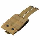 Army Combat Travel Utility Hook and Loop Fastener Belt Pouch Bum Bag Mobile Phone Money(Coffee) - 6