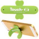 100 PCS Touch-u One Touch Universal Silicone Stand Holder(Green) - 2