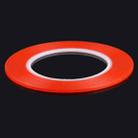 3mm Width Double Sided Adhesive Sticker Tape for iPhone / Samsung / HTC Mobile Phone Touch Panel Repair,  Length: 25m (Red) - 1