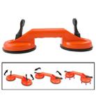 Double Suction Cup Dent Puller Glass Handle Repair Tool for PC / Laptop / iMac / LCD TV, Diameter: 11.5cm - 1